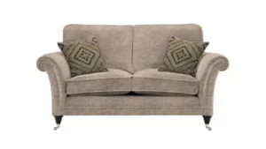 Plaza 2 Seater Sofa Formal Back – Castor Leg