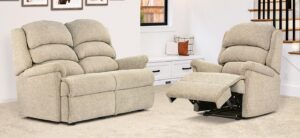 Albany Standard Fabric Fixed 2-Seater Settee