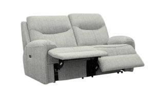 GPlan – Amesbury 2 Seater Double Power Recliner Sofa with Headrest & Lumbar & Heat