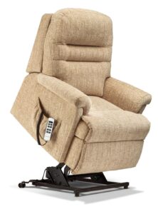 Beaumont Petite Fabric Electric Riser Recliner
