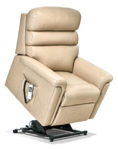 Comfi-sit Small Leather Electric Riser Recliner