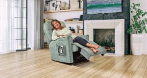 Harrow Royale Fabric Electric Riser Recliner