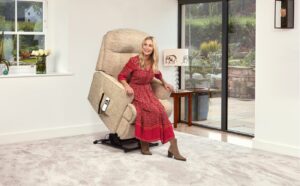 Harrow Standard Fabric Electric Riser Recliner