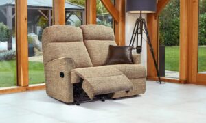 Harrow Standard Fabric Reclining 2-Seater Settee