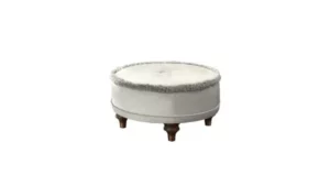 Harvard Round Footstool