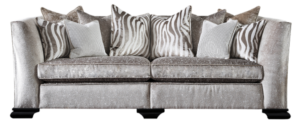 Hermitage Grand Split Scatter Back 4 Seater Sofa