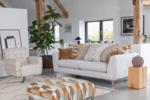 Maya 3 Seater Sofa Pillowback