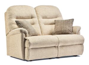 Keswick Petite Fabric Fixed 2-Seater Settee