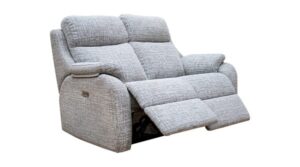 GPlan – Kingsbury 2 Seater Double Power Recliner Sofa with Headrest and Lumbar
