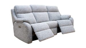 GPlan – Kingsbury 3 Seater Double Power Recliner Curved Sofa