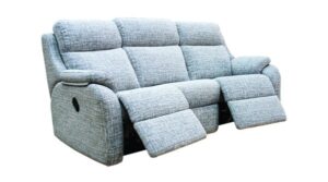 GPlan – Kingsbury 3 Seater Double Manual Recliner Curved Sofa