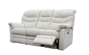 GPlan – Ledbury 3 Seater Single Power Recliner Sofa RHF with Headrest & Lumbar