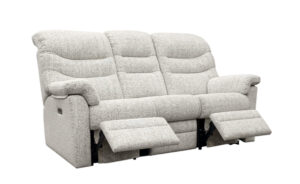 GPlan – Ledbury 3 Seater Double Power Recliner Sofa with Headrest & Lumbar