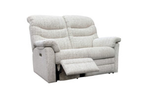 GPlan – Ledbury 2 Seater Single Power Recliner Sofa LHF with Headrest & Lumbar