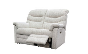 GPlan – Ledbury 2 Seater Single Power Recliner Sofa RHF with Headrest & Lumbar