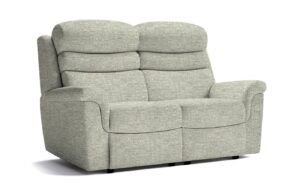 Leyburn Standard Fabric Fixed Lounger 2-Seater Settee
