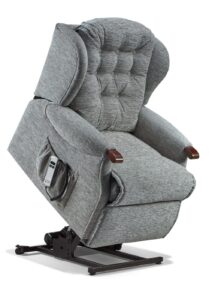 Lynton Knuckle Petite Fabric Electric Riser Recliner