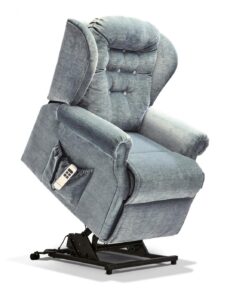 Lynton Small Fabric Electric Riser Recliner