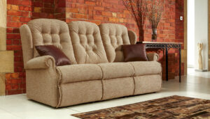Lynton Standard Fabric Fixed 3-Seater Settee