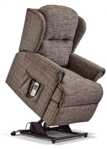 Malvern Small Fabric Electric Riser Recliner