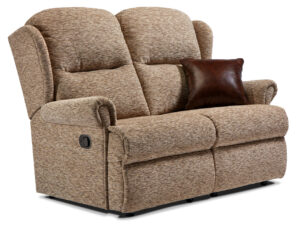 Malvern Standard Fabric Reclining 2-Seater Settee