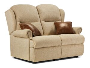 Malvern Standard Fabric Fixed 2-Seater Settee