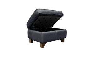 GPlan – Monza Storage Footstool with Wooden Feet