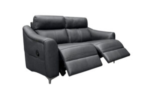 GPlan – Monza 2 Seater Double Manual Recliner Sofa with Metal Feet