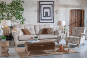 Nefyn Legged Ottoman