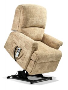 Nevada Petite Fabric Electric Riser Recliner