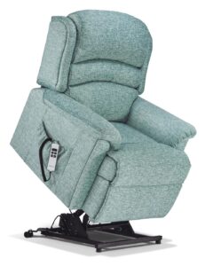 Olivia Small Fabric Electric Riser Recliner