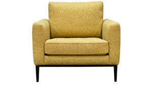 GPlan – Ridley Armchair with Metal Plinth