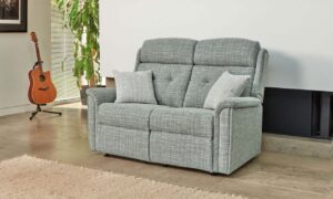 Roma Standard Fabric Fixed 2-Seater Settee