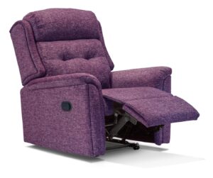 Roma Small Fabric Recliner