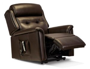 Roma Petite Leather Electric Riser Recliner