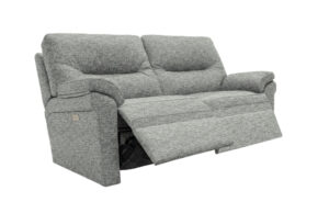 GPlan – Seattle 2.5 Seater Double Power Recliner Sofa with Lumbar