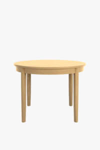 Evian Round Crown Dining Table on Legs (Oak)