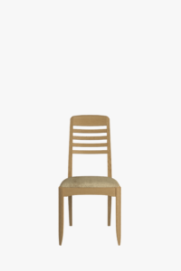 Evian Pair of Dining Chairs with Ladder Back (Oak)