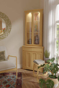 Evian Corner Sideboard (Oak)