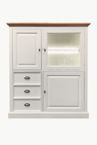 Millau 3 Door 3 Drawer Wide Highboard (Oak)