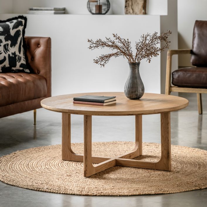 Craft Round Coffee Table - Main Image