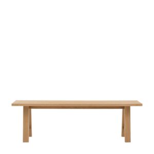 Thornham Trestle Dining Bench Natural