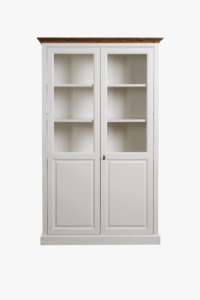 Millau 2 Glass Door Display Cabinet (Oak)