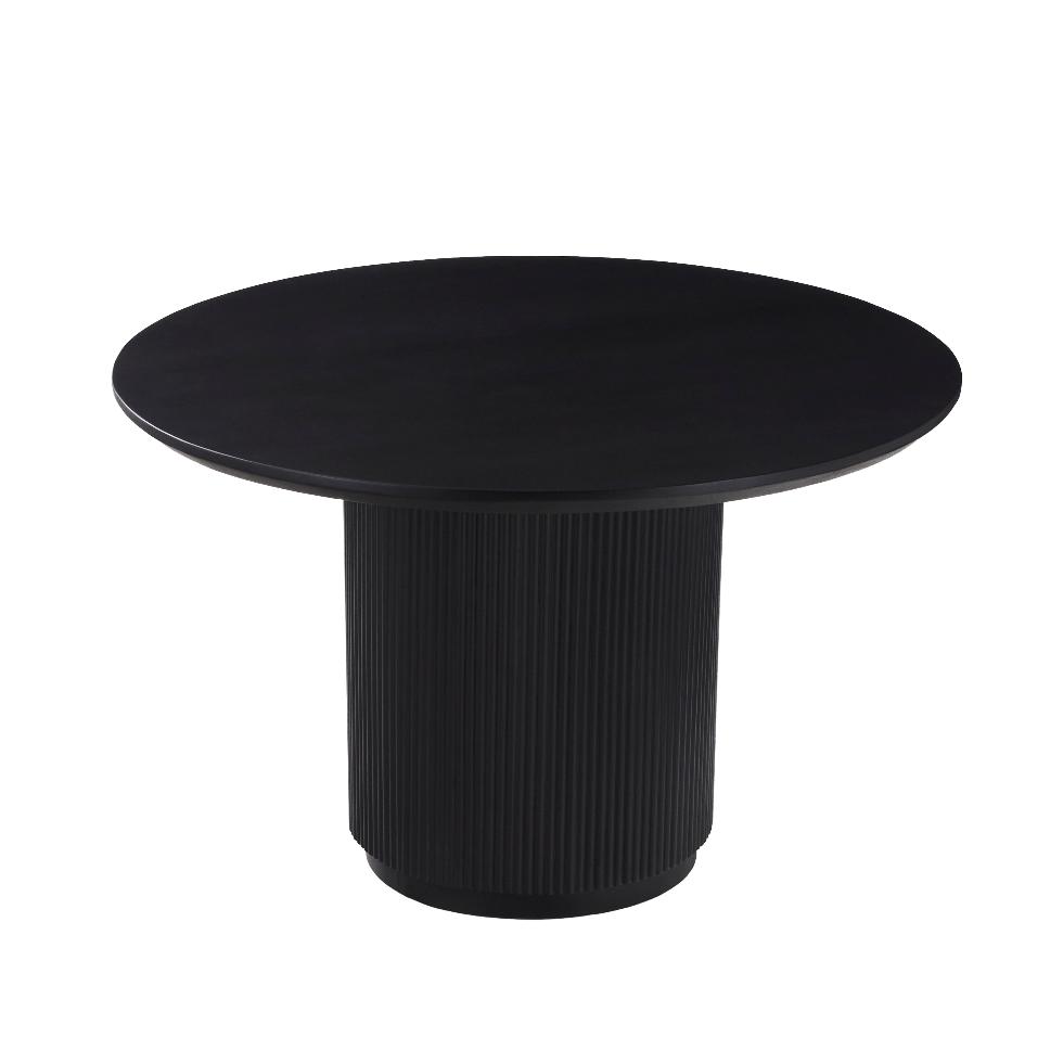 Lucas - Round Dining Table - Wooden Top - Main Image