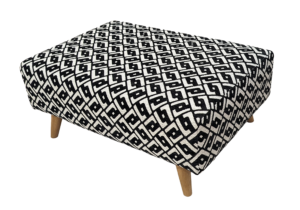 Norham – Accent Footstool (Plain/Pattern)