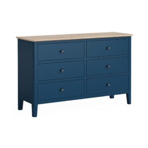Exminster – Chest 6 Drawers Navy