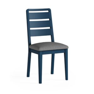 Exminster – Slatted Back Dining Chair Navy