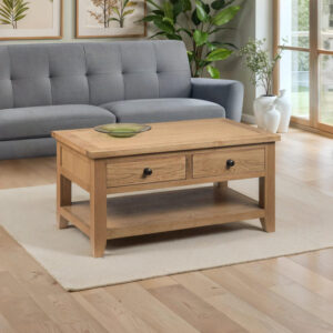 Cuneo – Coffee Table With 2 Drawers