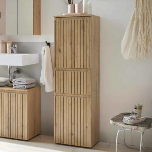 Foligno – 2 Door and 1 Drawer Narrow Cabinet