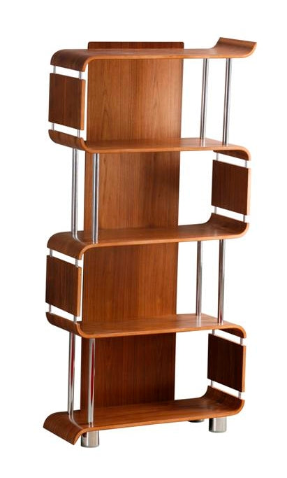 Helsinki Walnut Tall Bookshelf - Main Image